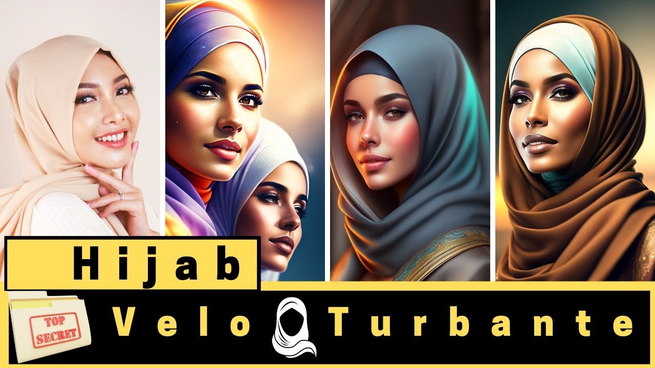 ¿Que es HIYAB o VELO en la mujer❓ (manto para cubrir cabello) #islam