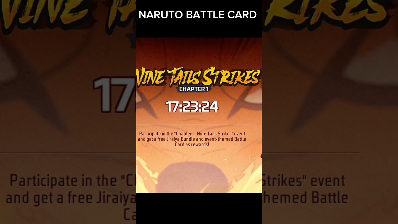 New Naruto Battle Card 🔥 Free Fire Battle Card Naruto Shippuden | Free Fire X Naruto 