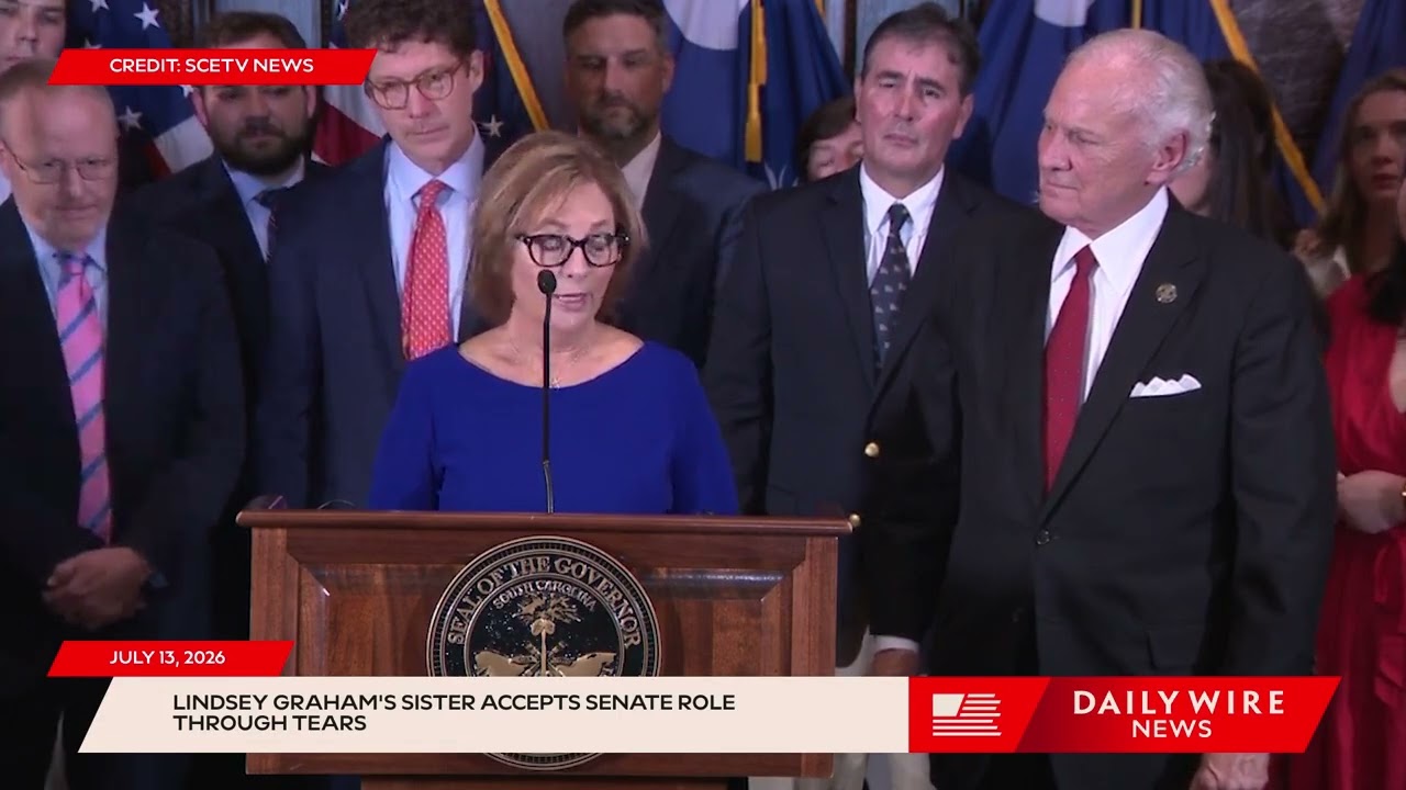 Lindsey Graham's Sister Accepts Senate Role Through Tears