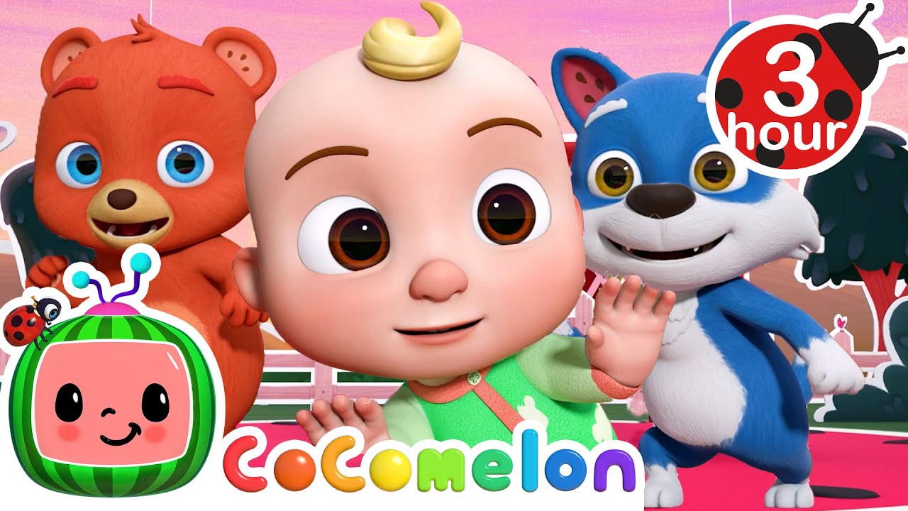 Freeze Dance (Animal Game Song) | Cocomelon - Nursery Rhymes | Fun Cartoons For Kids | Moonbug Kids