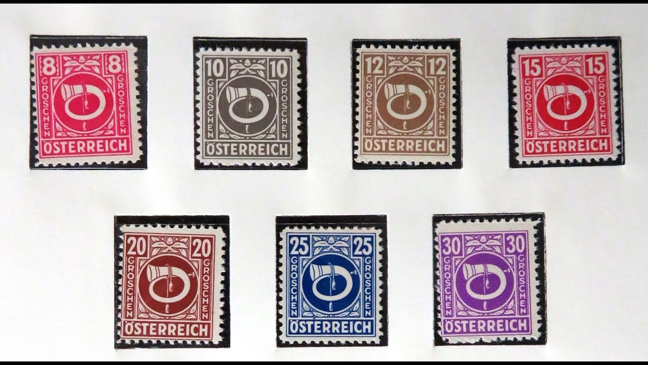 Briefmarken wertvoll oder nicht: Die Briefmarken Österreichs vom Jahr 1945