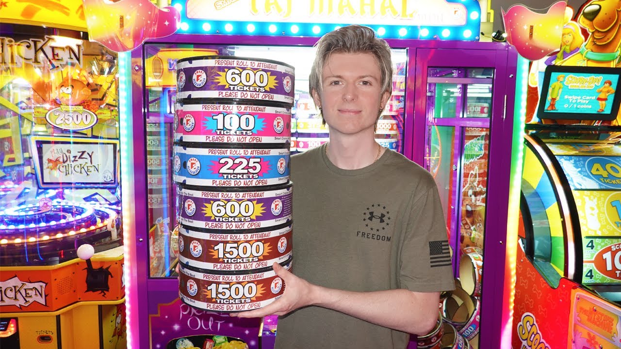 How Many Ticket Rings Can I Win from the GIANT Claw Machine?