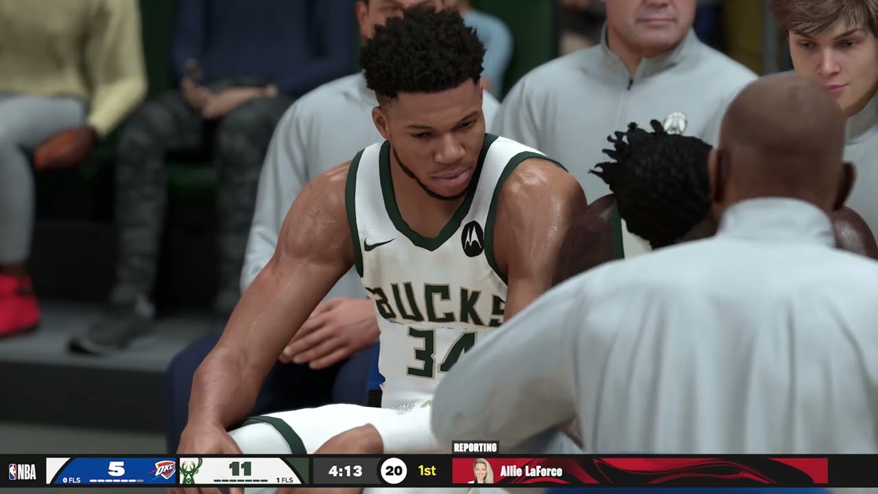 NBA 2K26 Gameplay: Oklahoma City Thunder vs Milwaukee Bucks - (Xbox Series X) [4K60FPS]