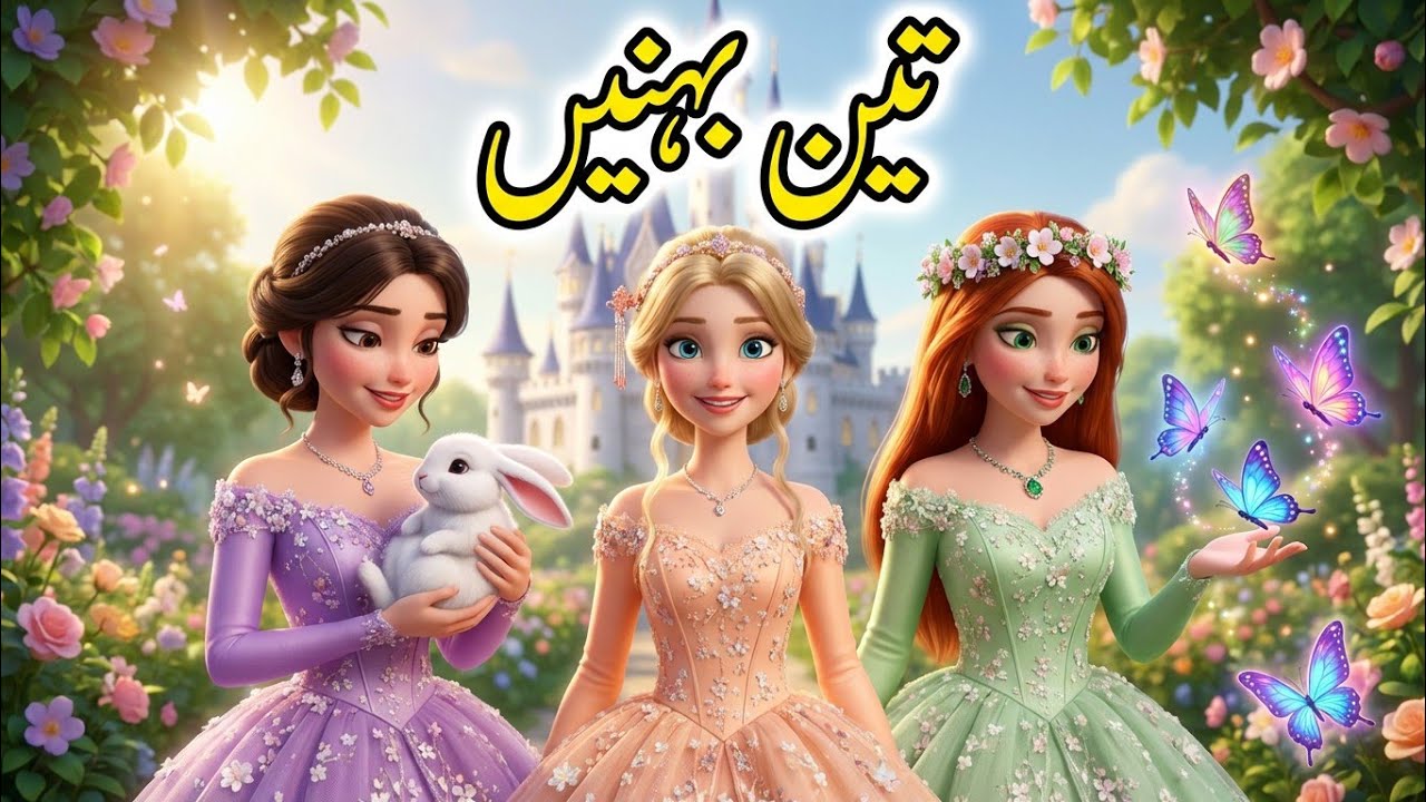 Three Sisters & The Mysterious Jungle | Urdu Stories|Hindi Fairy Tale