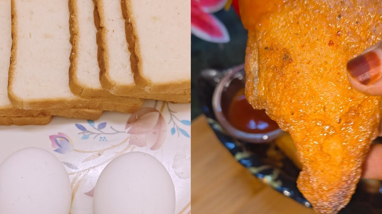 Sirf bread aur eggs se banaye ye mazedaar iftar snack #ramadanrecipe #viral #iftari 