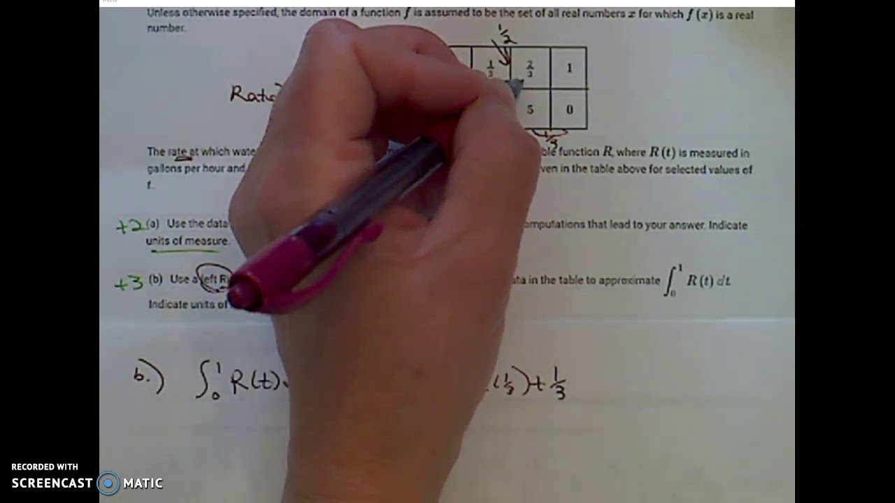 APC AB Unit 6 FRQ Set A, Q1