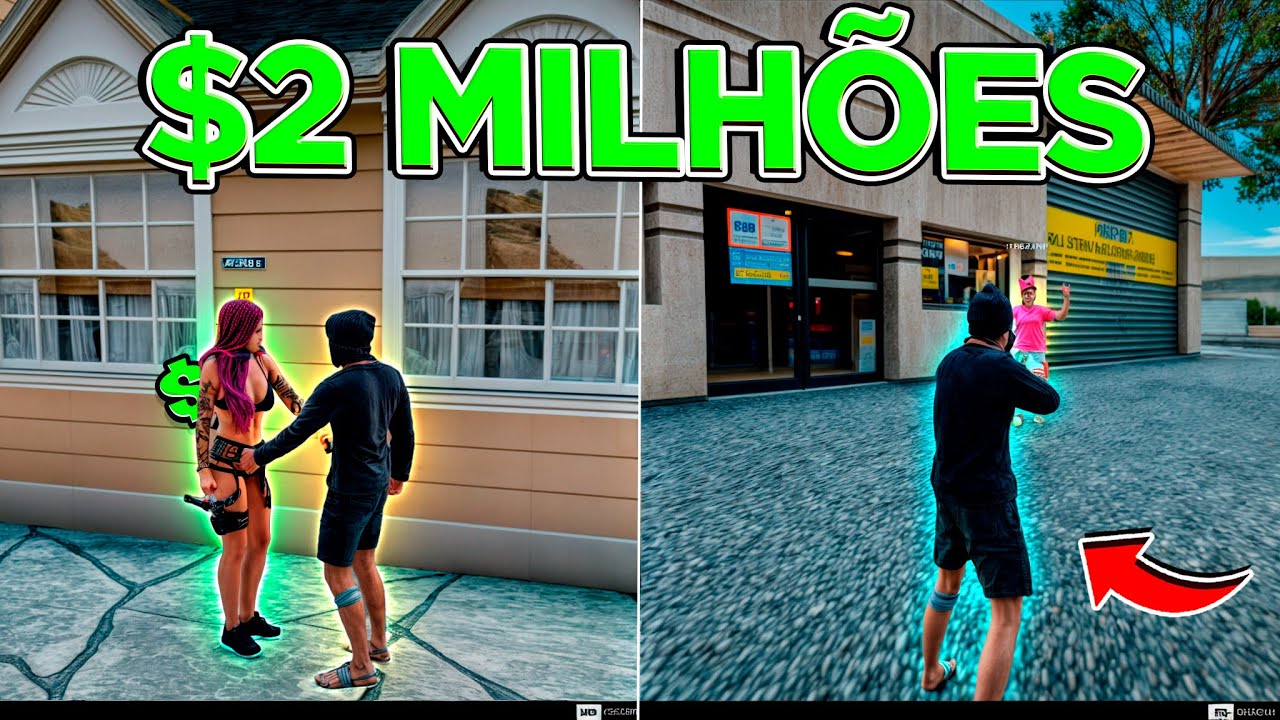 VIREI M@TADOR de ALUGUEL e GANHEI 2 MILHÕES no Horizonte rp 😱  - GTA SAMP ANDROID/PC