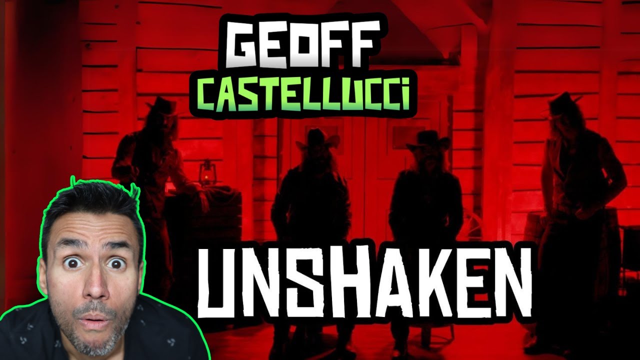 UNSHAKEN | Low Bass Singer Cover - Geoff Castellucci | Red Dead Redemption 2 (REACTION)