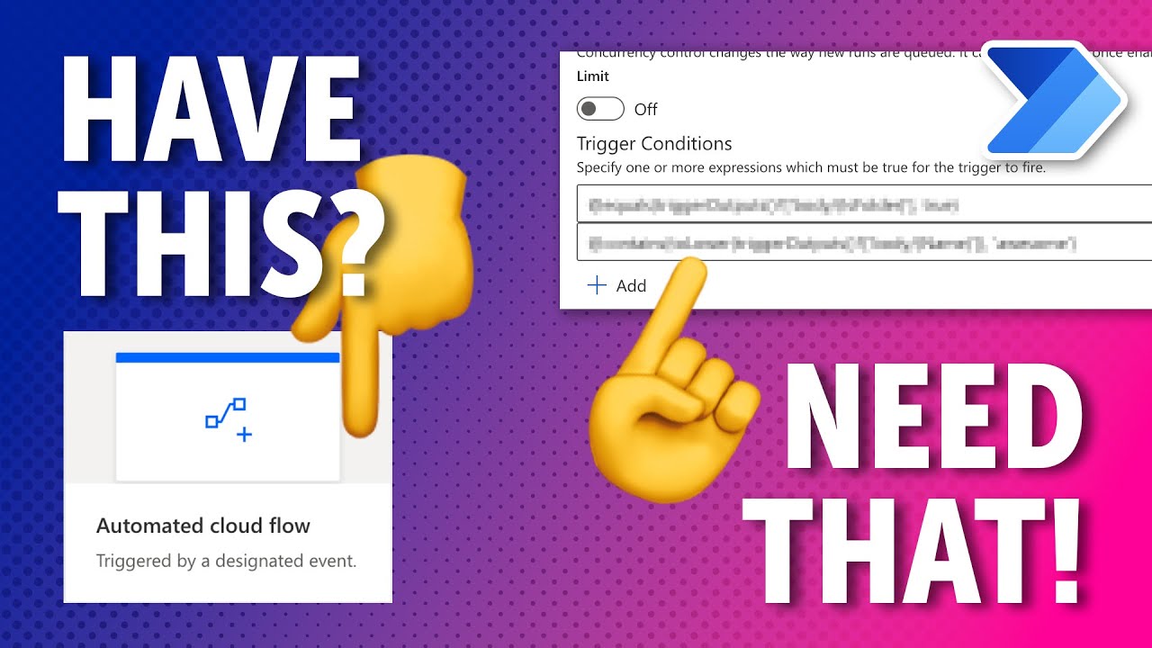 4 способа использования условий триггера в потоке Microsoft Power Automate