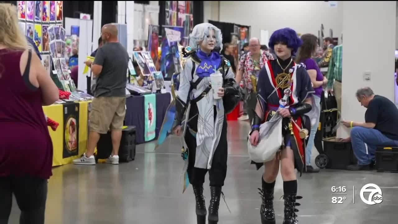 Motor City Comic Con underway at Suburban Collection Showplace in Novi