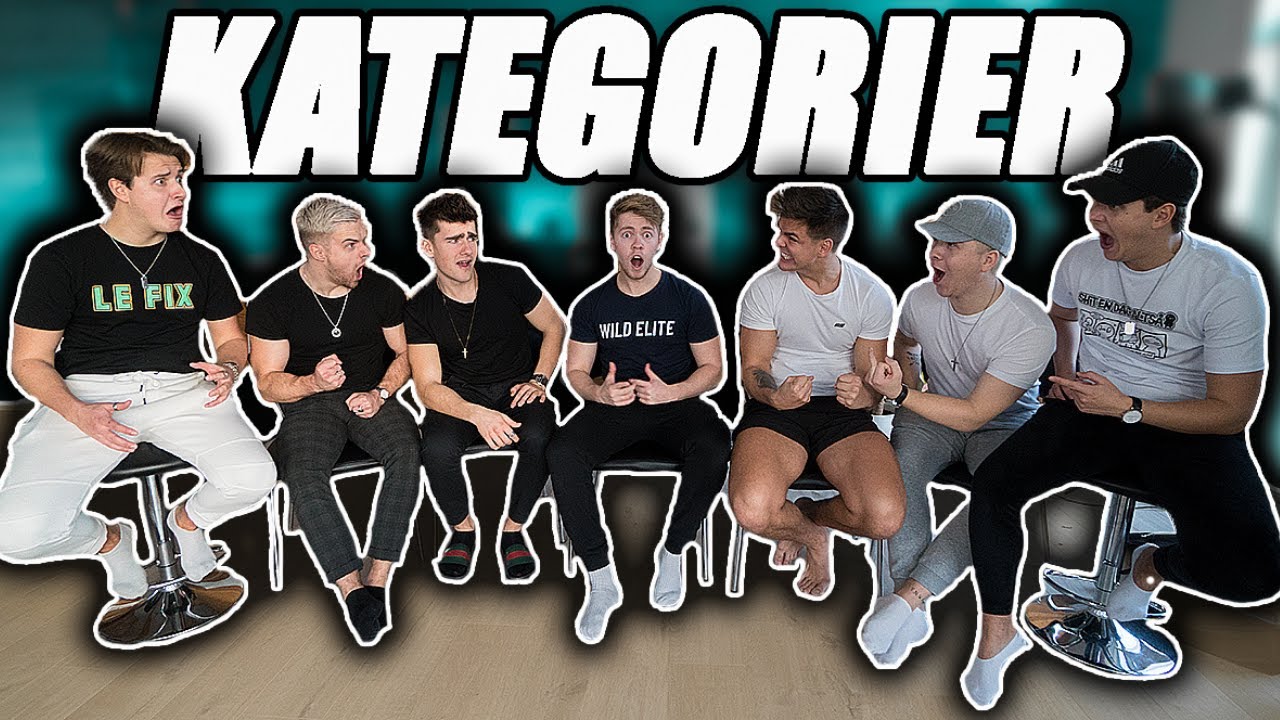 GUTTERNE ULTIMATIV KATEGORI TEST! - Hvem vinder? m. Kender du det , Jeppe ølgaard, Tobias Møller.