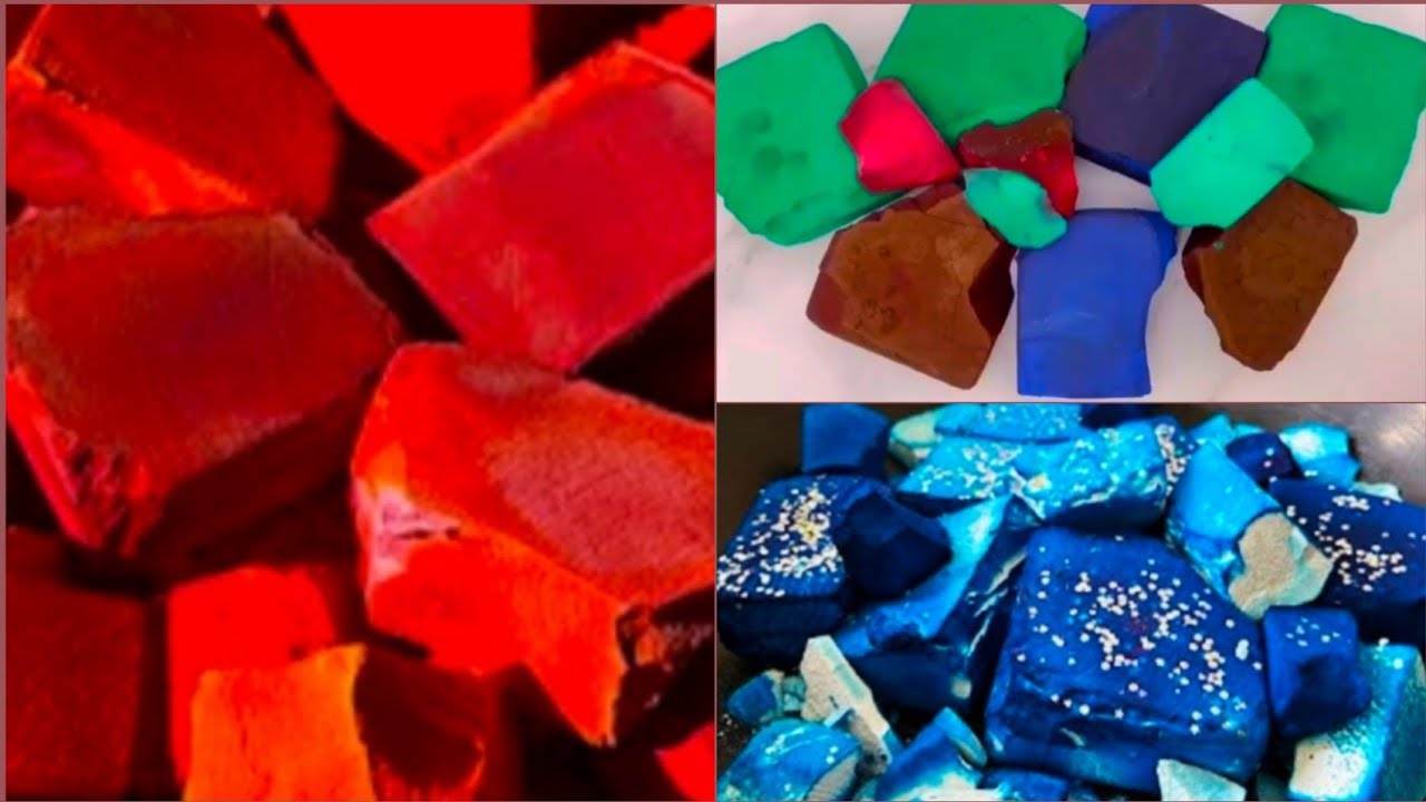 🍃❤️💙 Dusty Gymchalk Crush 💙❤️🍃 Gym Chalk Asmr Edits | Satisfying 💙❤️🍃
