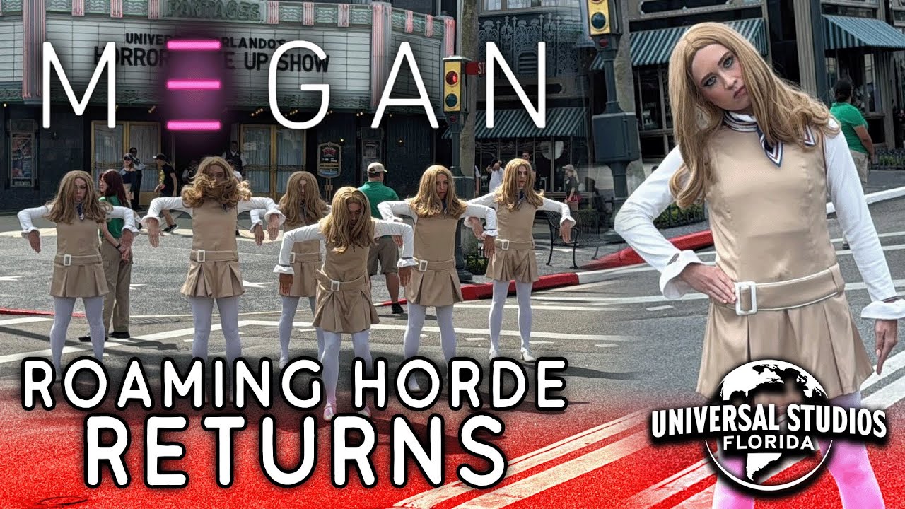 M3GAN Roaming Horde Returns to Universal Studios Florida for 