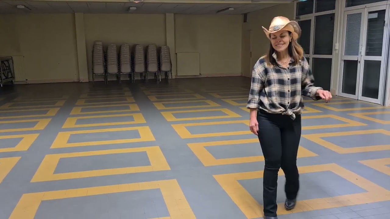 A Star up in the sky, line dance