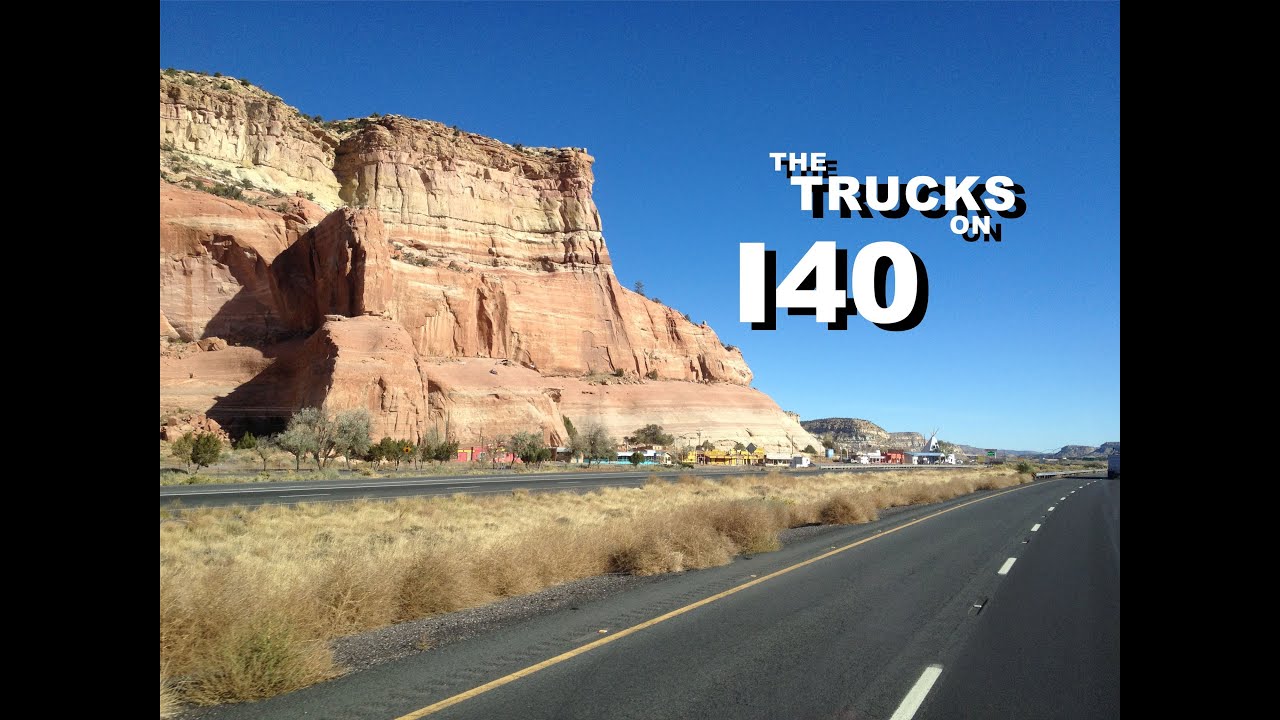 Trucks on I40