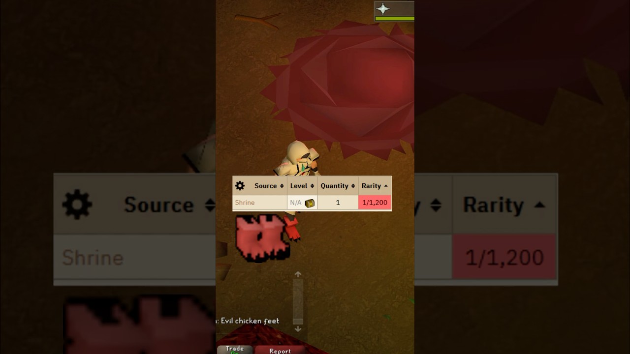 one of OSRS most rare drops