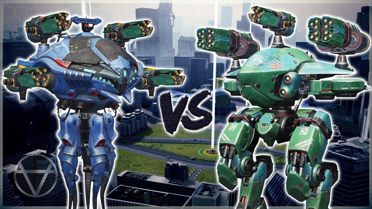[WR] 🔥 Murometz VS Nodens – Titan Comparison | War Robots