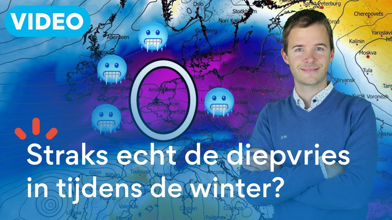 Weermodellen hinten opnieuw op fors winterweer!