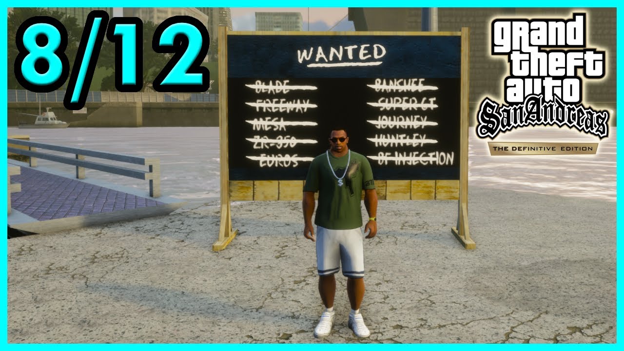 EXPORT VOZIDEL V DOCÍCH | GTA San Andreas Definitive Edition na 100 % (8/12)