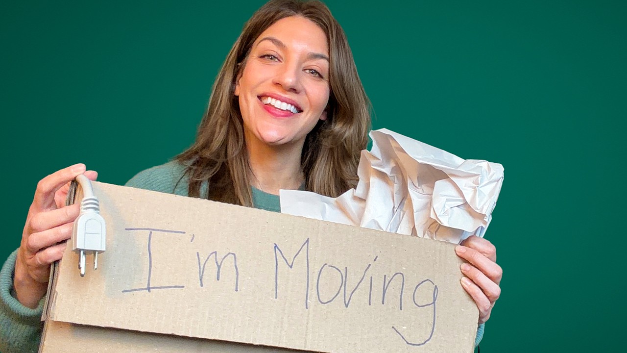 I'm moving.