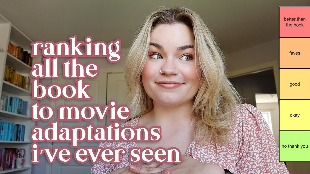 tier ranking book adaptations!!