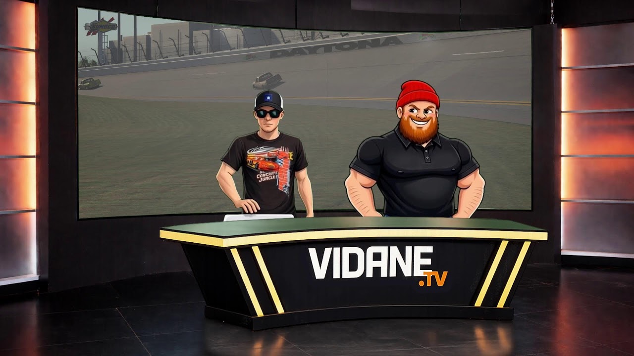 iRacing on VidaneTV // NEP SuperTrucks @ Daytona RC