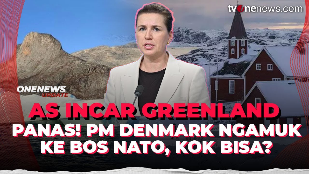 Bos NATO Bertemu Trump, PM Denmark Ngamuk! Kok Bisa? | OneNews Update