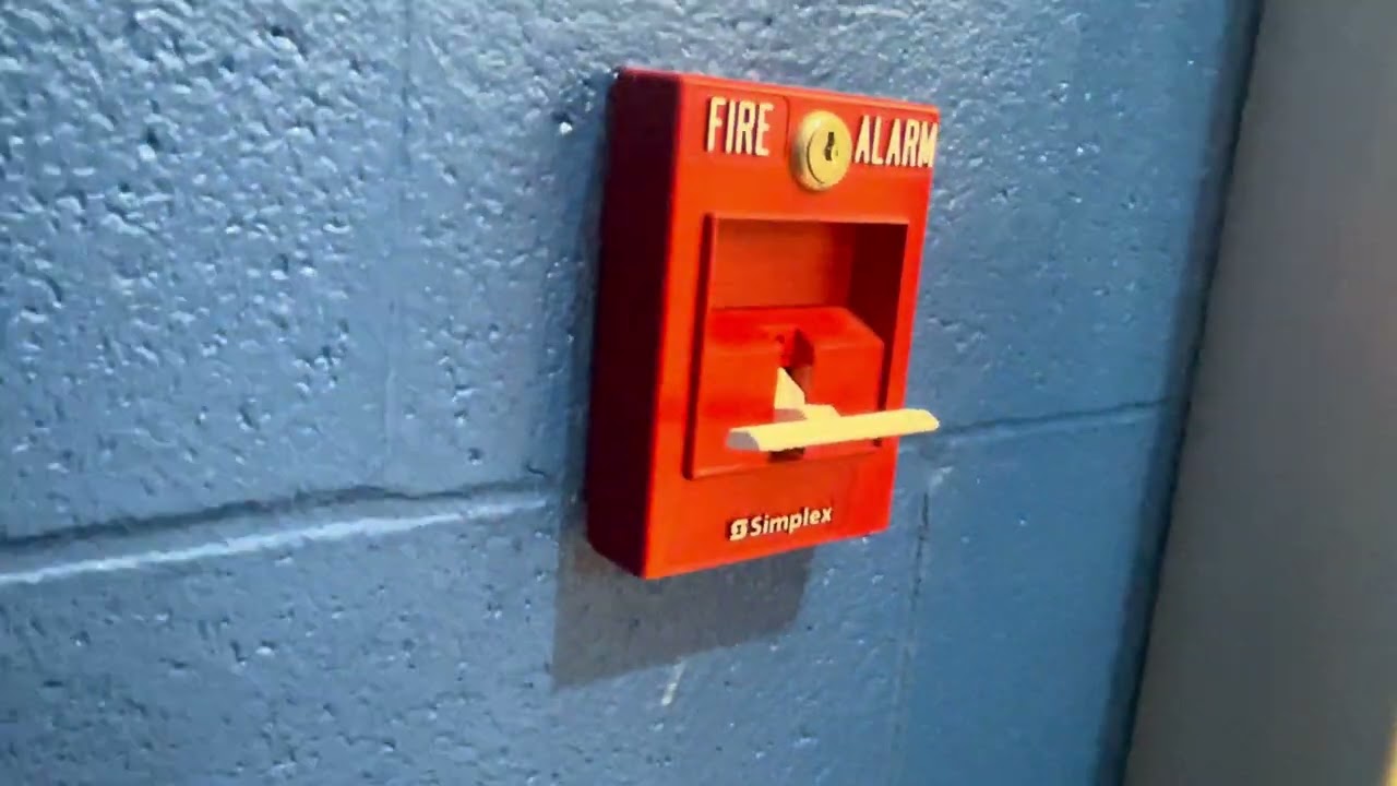 First fire drill of the year 