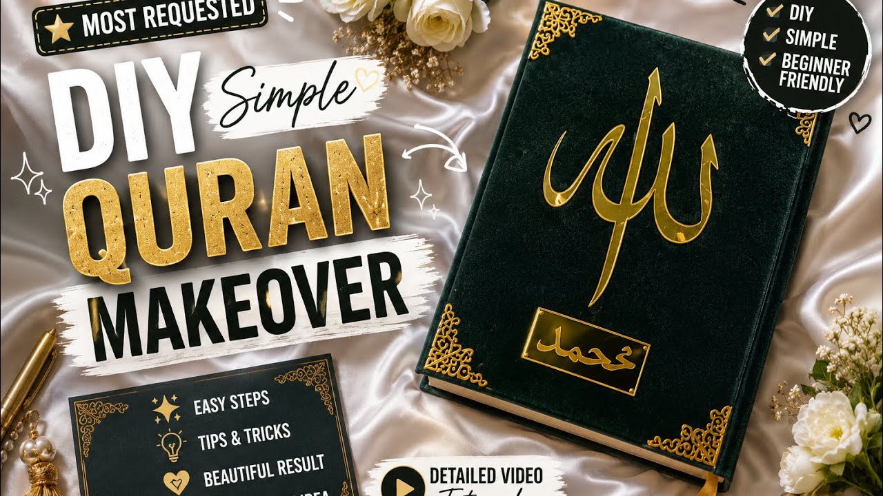How to make over Quran | tips&tricks | Calli_graaaphy 