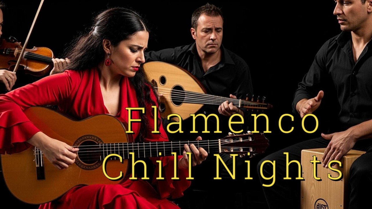 Flamenco Chill Nights 🎶 Soft Spanish Guitar Instrumental for Late Night Relaxing