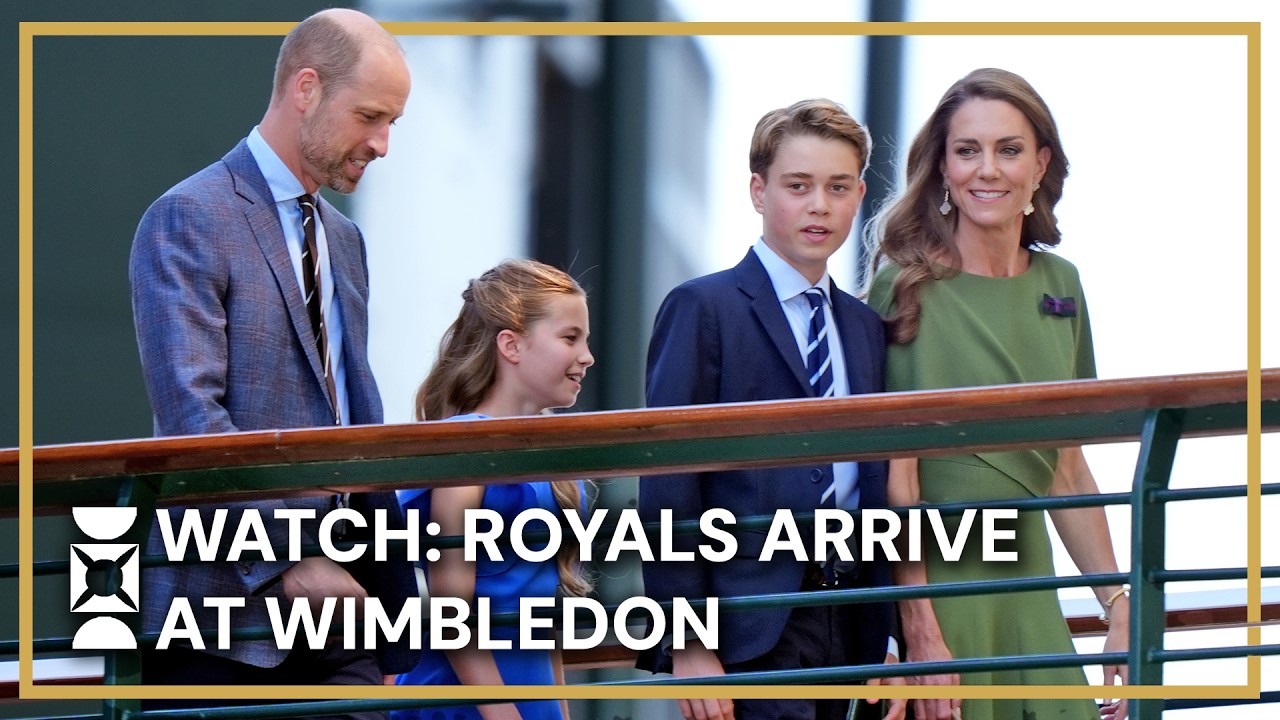 WATCH: Kate and William Attend Wimbledon 2026 Men&rsquo;s Final