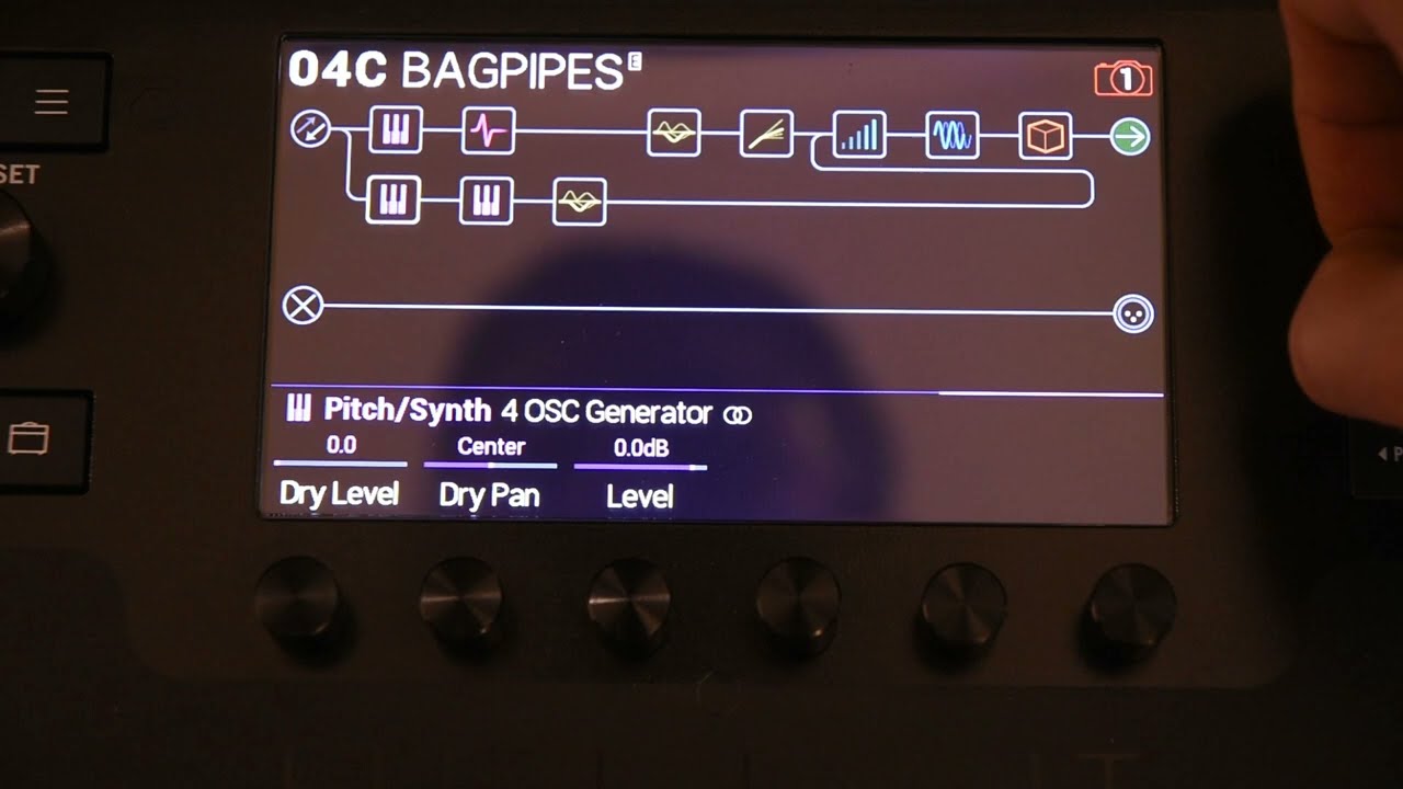 How to Make a Guitar Sound Like Bagpipes - Line 6 Helix Settings.