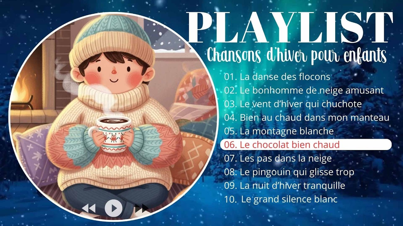 Playlist Hiver  : Les plus belles chansons & comptines pour enfants