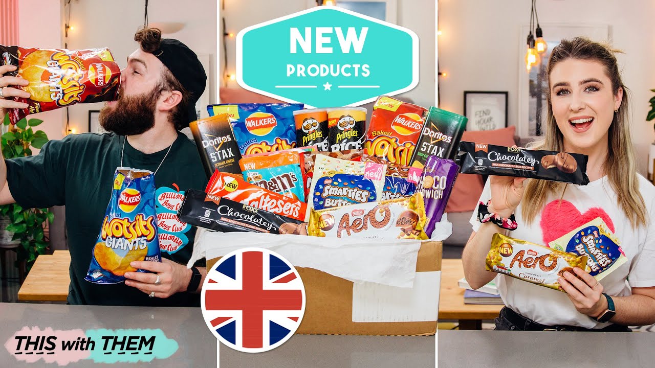 Trying *Brand New* British Snacks - This With Them