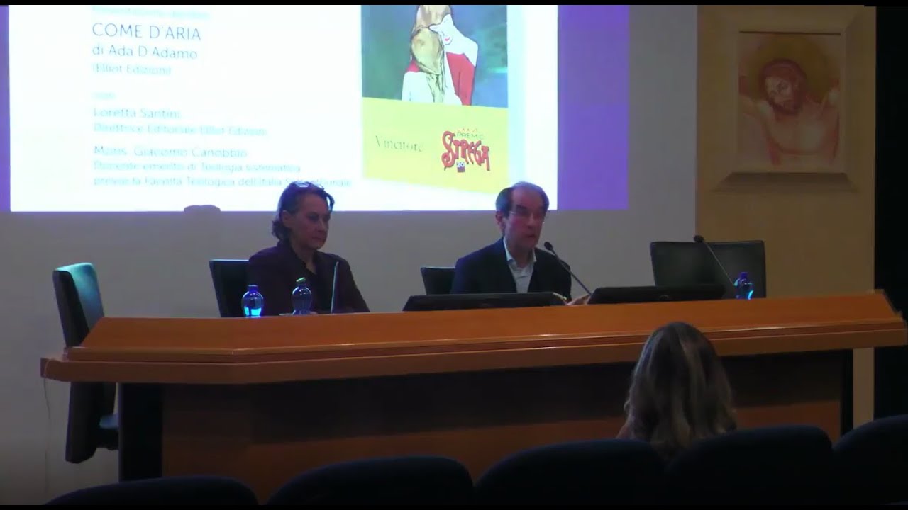 Mons. Giacomo Canobbio e Loretta Santini presentano 