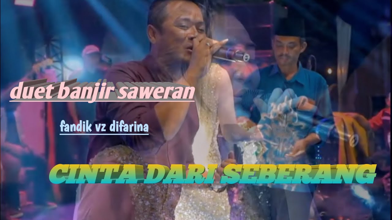 CINTA DARI SEBERANG | cak fandik vz difarina indra| LIVE BEKASI BERGOYANG LAGI -OM ADELLA