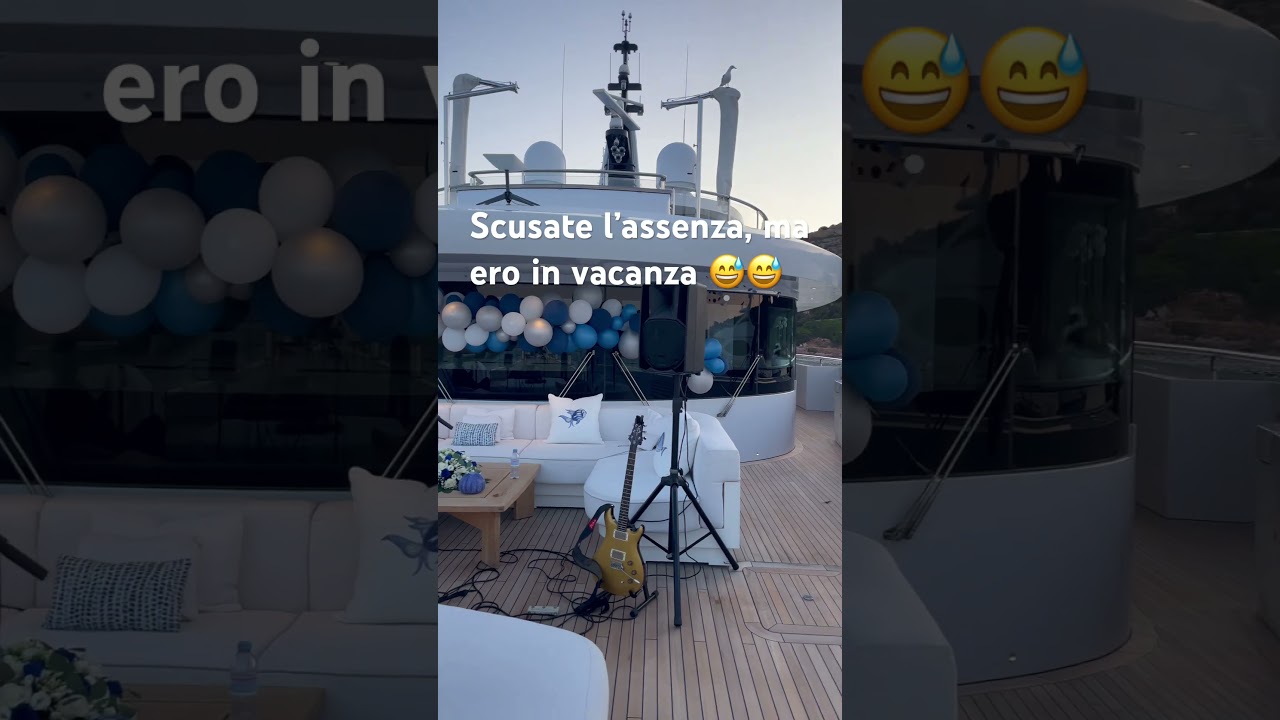 Ho fatto una piccola pausa, ma a breve si riparte 🎥