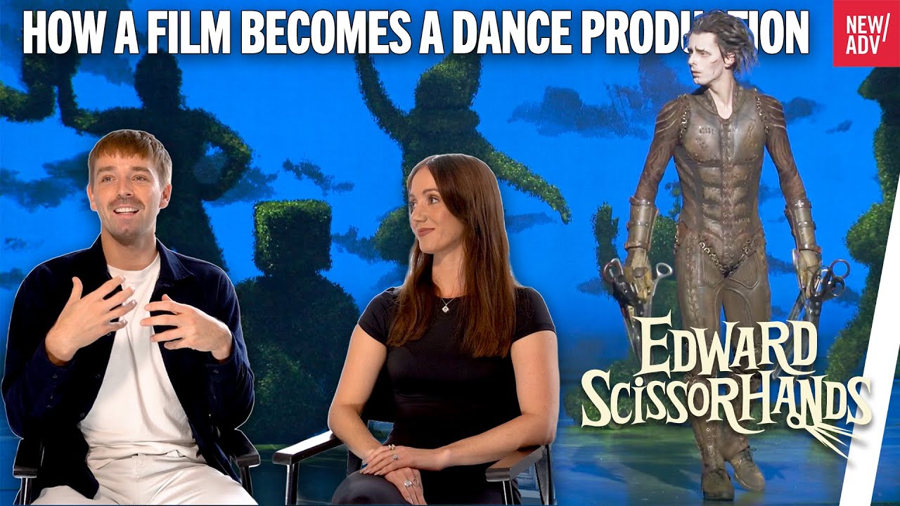 How a film becomes a dance production | Edward Scissorhands | Matthew Bourne's New Adventures