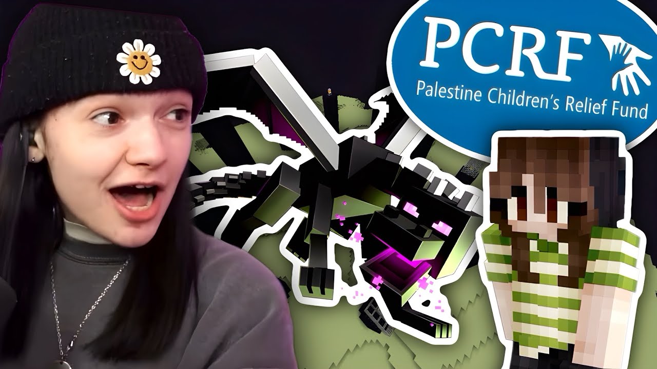 DEFEATING THE ENDER DRAGON WITH FRIENDS FOR PCRF!