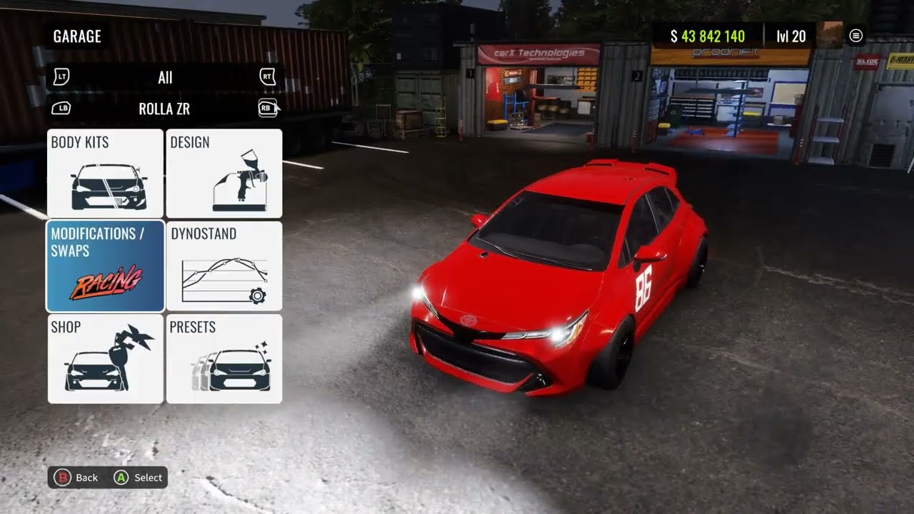 Parking A: Rolla ZR World Record Replay (44.719)