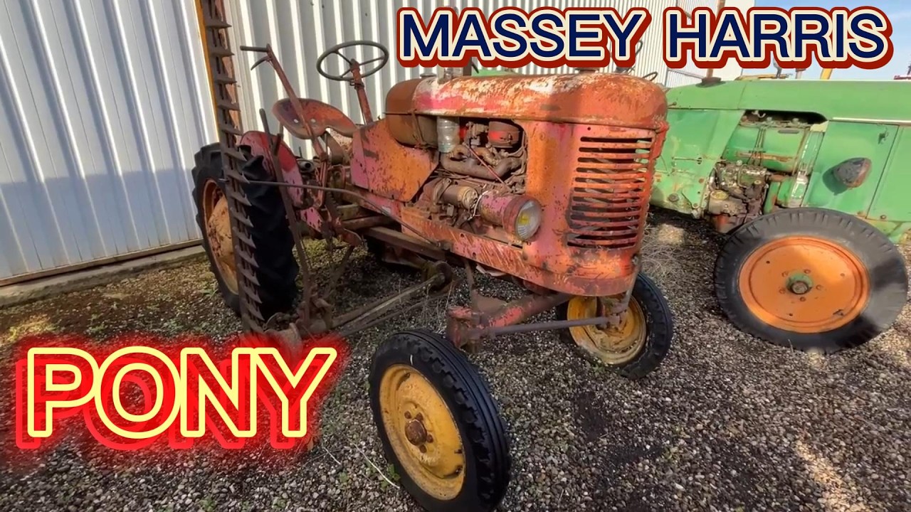 Rescatando un Clásico: Massey Harris Pony de 4 Cilindros GASOLINA CON MUCHA PÁTINA
