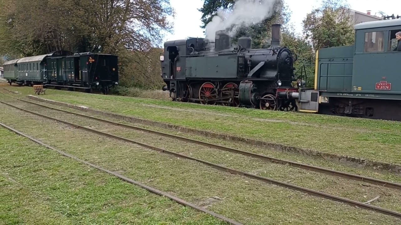 Magnifique phototrain à ste foy l'argentiere 102025