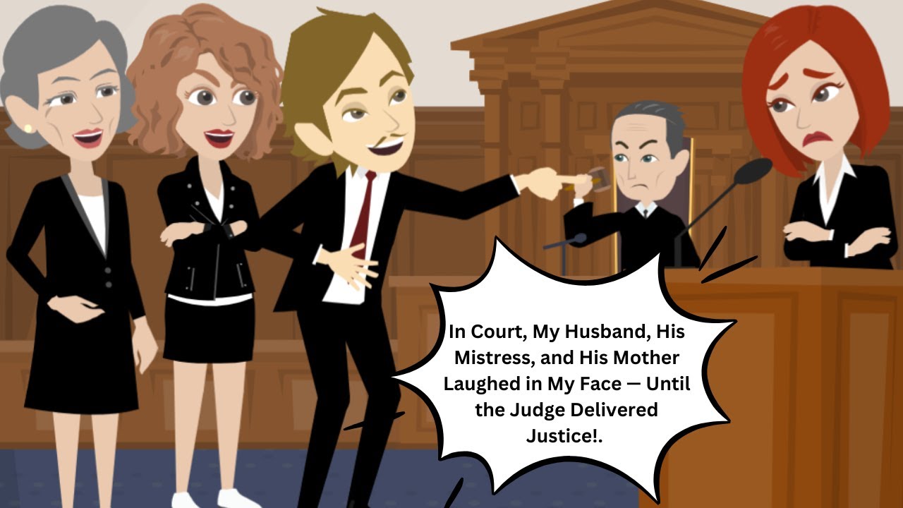 In Court, My Husband, His Mistress, and His Mother Laughed in My Face — Until the Judge Delivered...