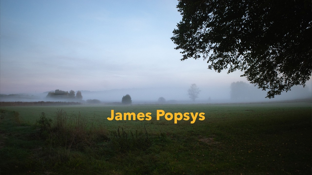 James Popsys and I see the world in similiar way