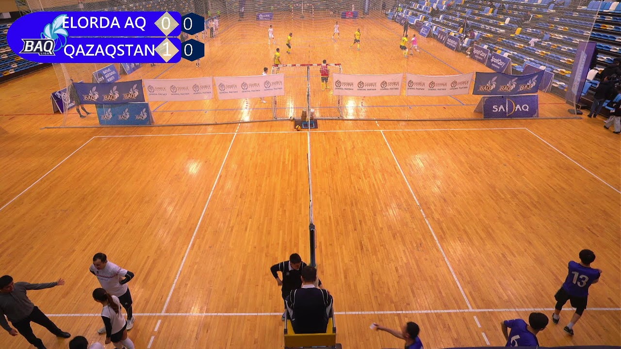 BAQ LIGA. VOLLEYBALL   ELORDA AQPARAT VS QAZAQSTAN TV
