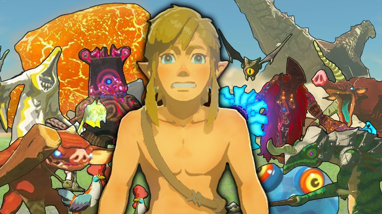 Cada 10 segundos aparece UN ENEMIGO ALEATORIO en Breath of the Wild