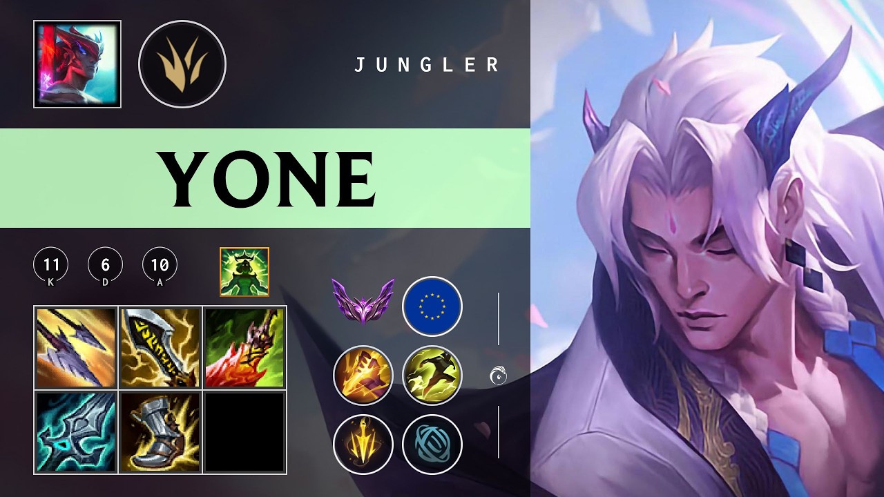 Yone Jungle vs Kindred - EUW Master Patch 26.03