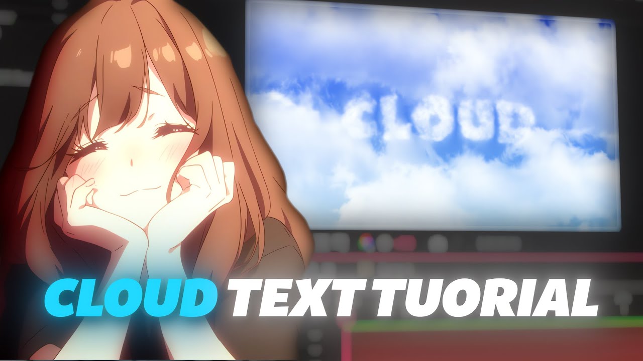 Cloud Text Writing Effect - After Effects Tutorial