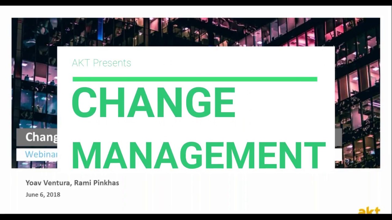 Change Management to Optimize SAP SuccessFactors