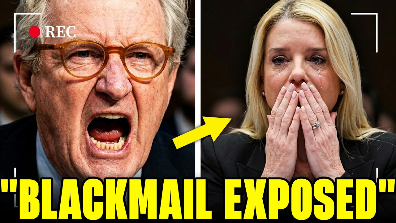 Sen. Kennedy READS the Epstein Receipts: Bondi STUNNED by &ldquo;Blackmail&rdquo; Evidence